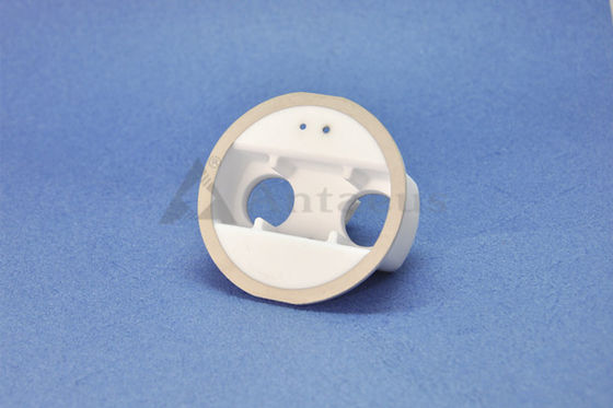 Abnormal Machined Metallized Aluminum Oxide Ceramic Insulator Al2O3 For Relay