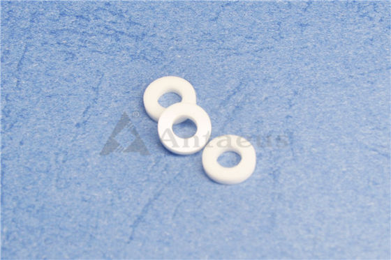 Engineering Alumina Ceramic Components Washer Special Parts 300-330 Kpsi