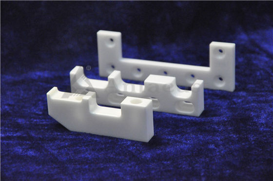 High Temperature ZrO2 Zirconia Ceramic Components White Or Ivory Color