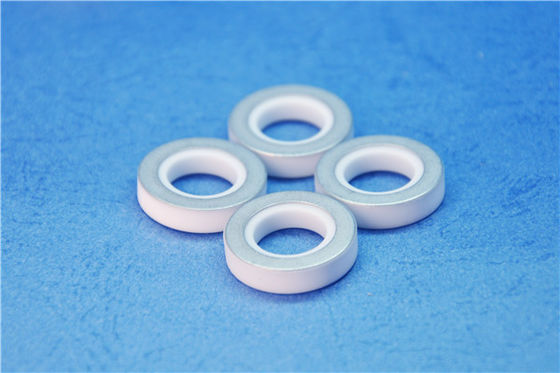 AL2O3 Metallized Ceramic Insulator Ceramic Shaft Seal Ring ISO14001